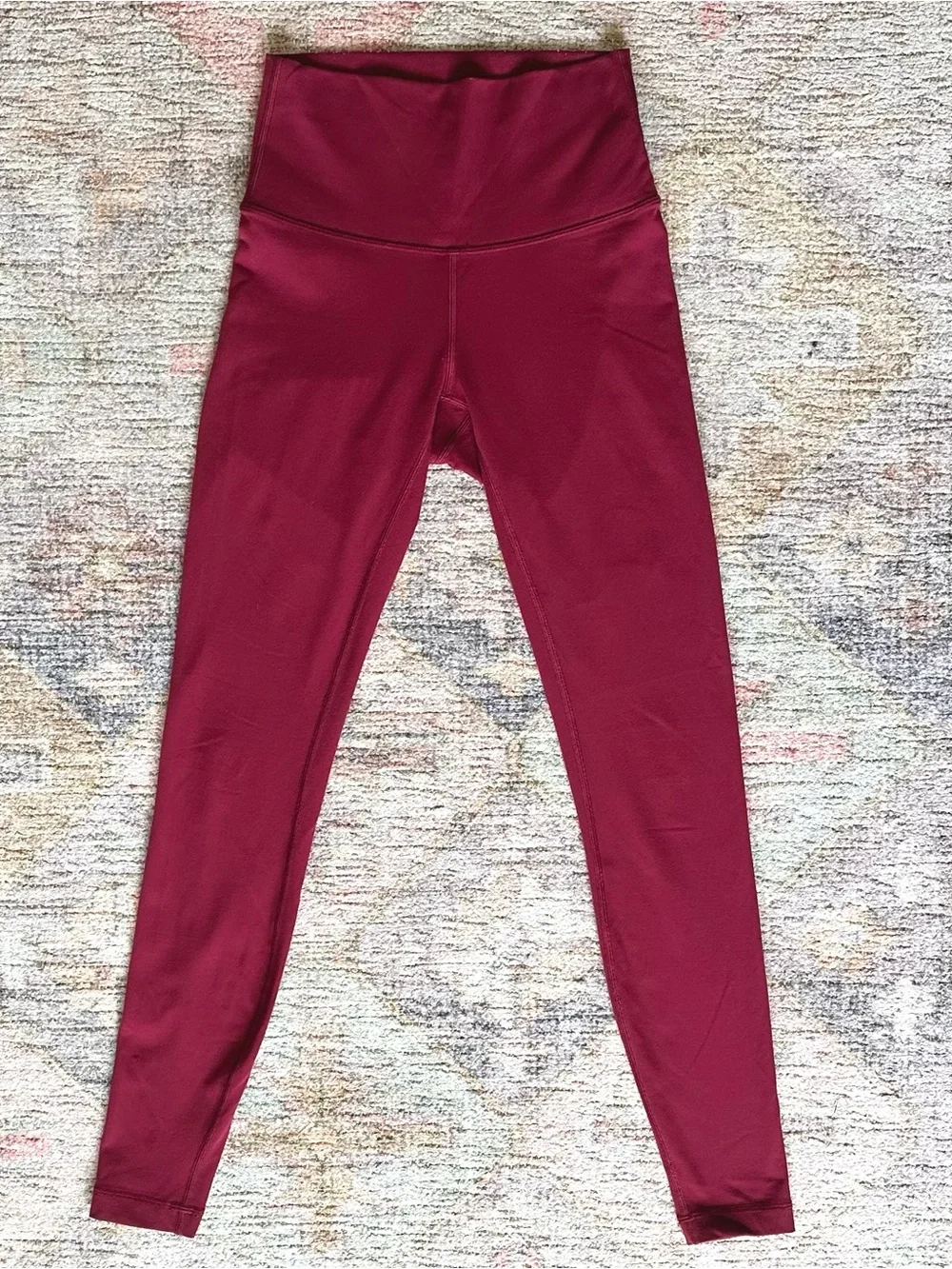 lululemon athletica High-Waist Burgundy Leggings